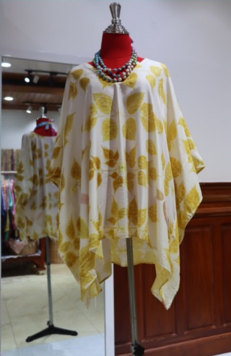 Handcrafted Mulberry Silk Kaftan