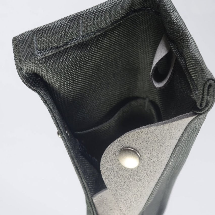 Charcoal/Mix Gray Wood Base Standing Case