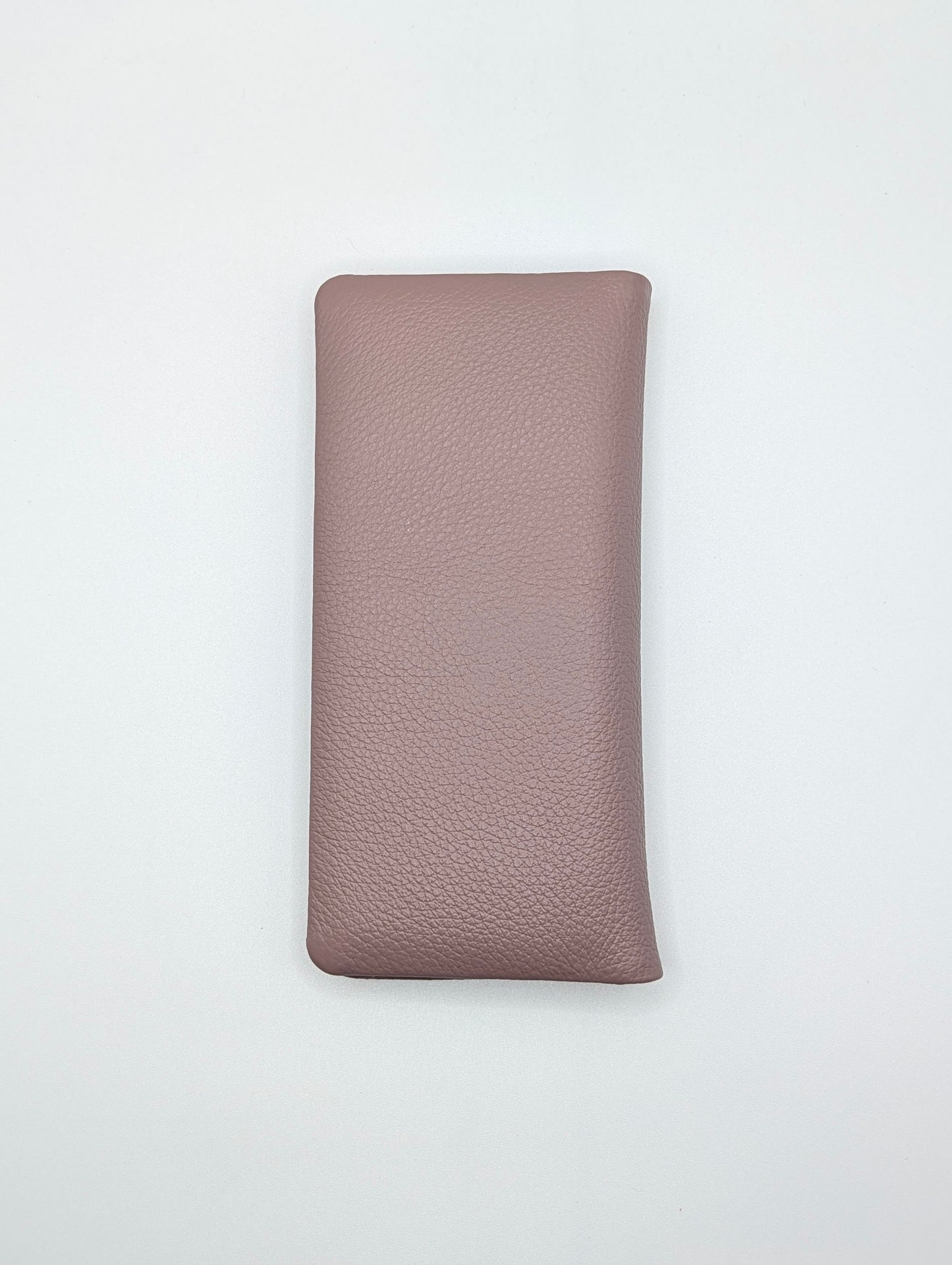 Top Grain Leather Long Wallet - Taro colour