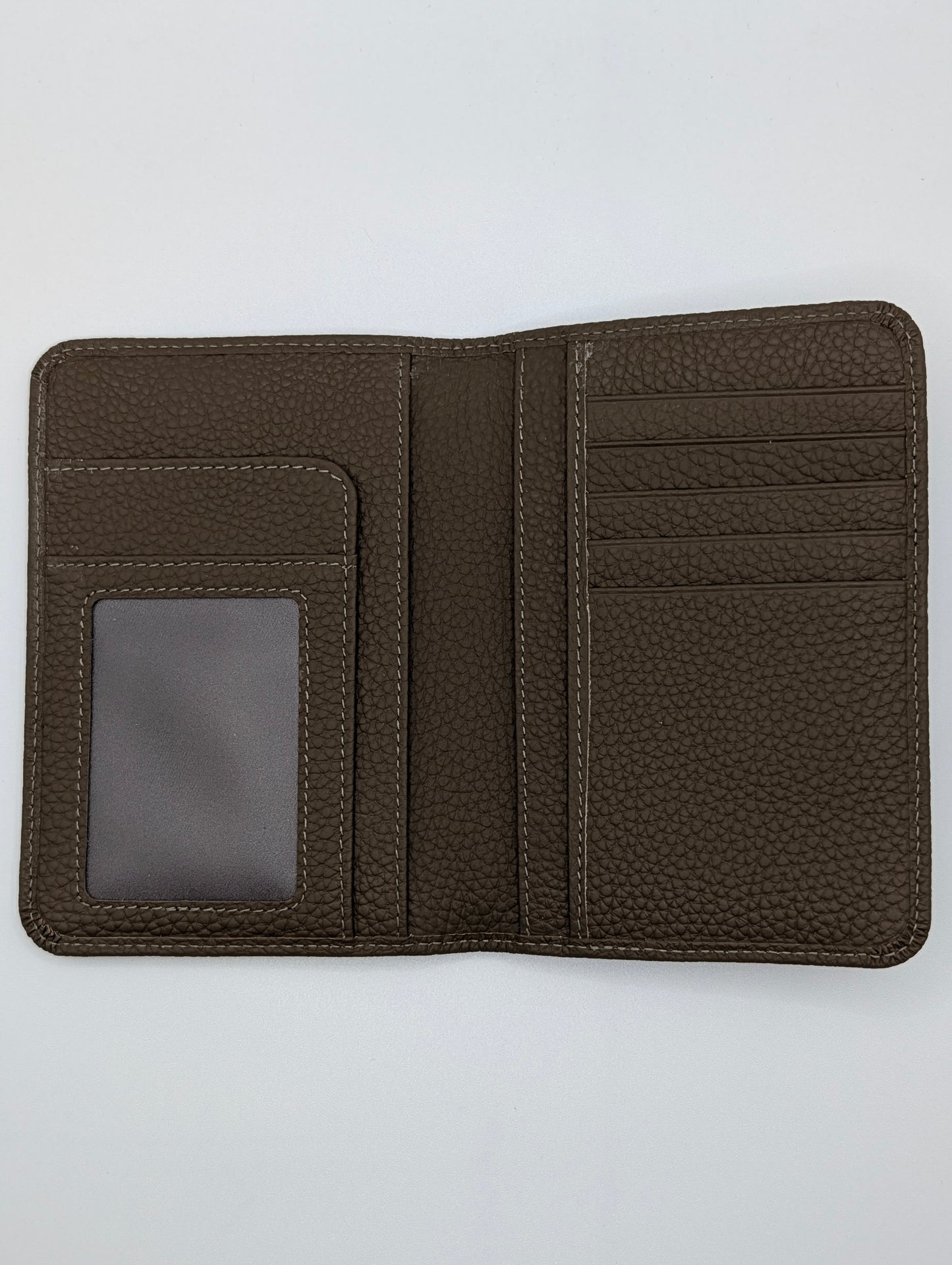 Full Grain Leather Passport Holder- Truffle colour